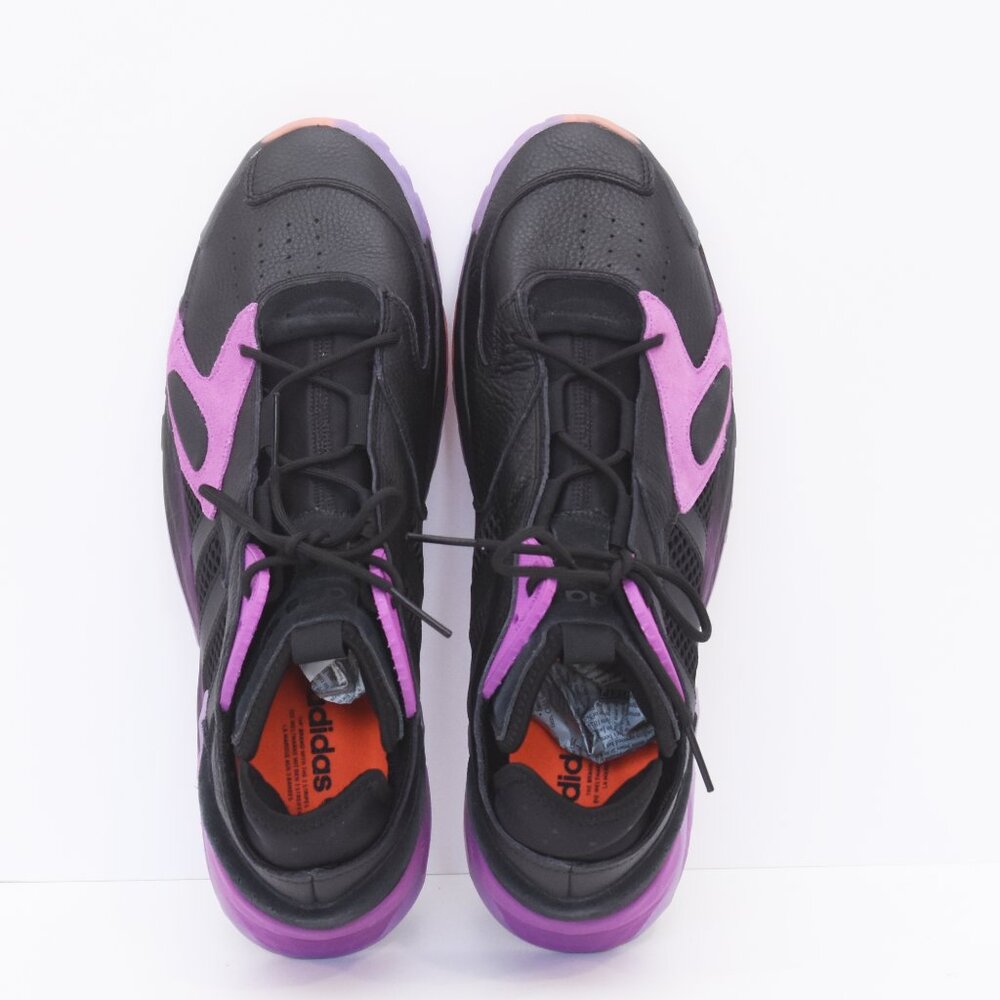 Rare Adidas Streetball 'Black Purple' Men's Sneakser EF6983 Shoes Size 17 EUC - Picture 7 of 16